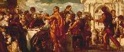 VERONESE (Paolo Caliari) The Marriage at Cana  r oil on canvas